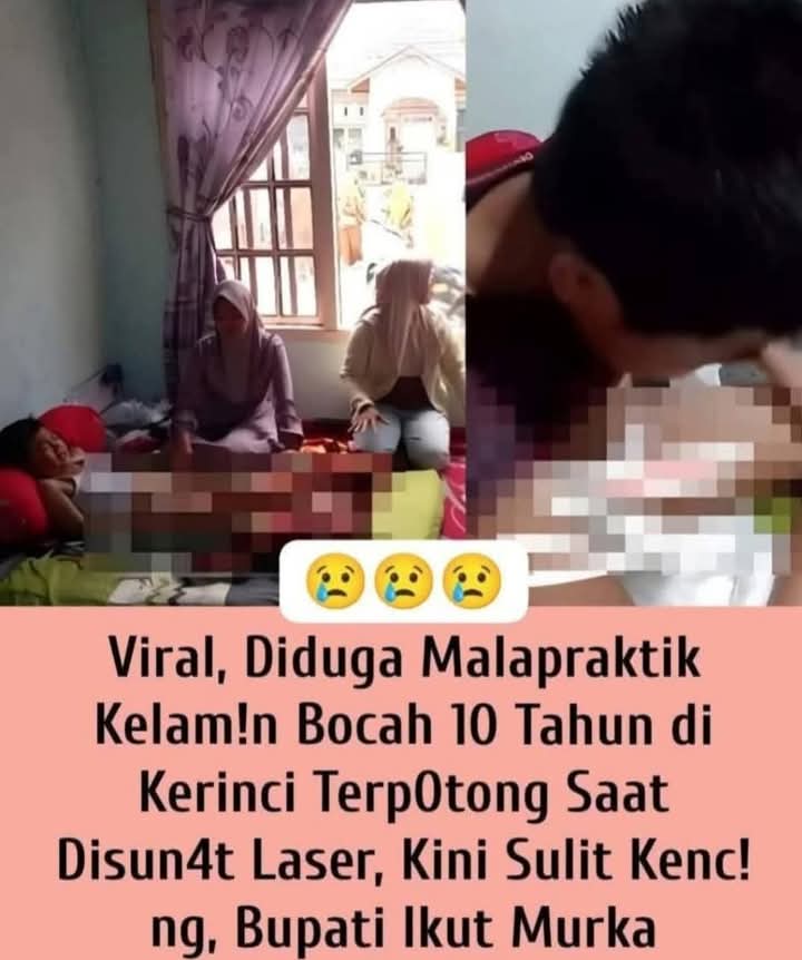 Diduga Malpraktik Saat Sunat, Alat Kelamin Bocah 10 Tahun di Kerinci Terpotong: Jalani 5 Kali Operasi