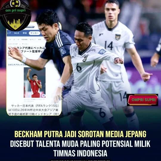 Beckham Putra Disorot Media Jepang Usai Tampil Impresif Lawan Samurai Biru