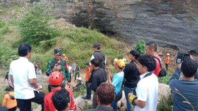 Dandim 0614/Kota Cirebon Tinjau Lokasi Longsor di Galian C Kedung Jumbleng, Dua Korban dan Satu Truk Tertimbun