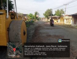 Proyek Pemeliharaan Jalan Tanpa Papan Nama di Duga Proyek Siluman