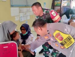 Babinsa Kelurahan Kesambi Dampingi Kegiatan Posyandu.