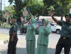 Dandim 0614/Kota Cirebon Lepas Dua Anggota Pamen