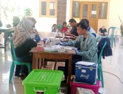 Anniversary Desa Prajawinangun Kulon Yang Ke 43 Tahun di Barengi Aksi Donor Darah