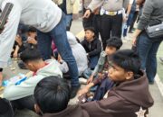 Puluhan Anak di Bawah Umur Disusupi ke Aksi Damai di Mapolda Kalbar