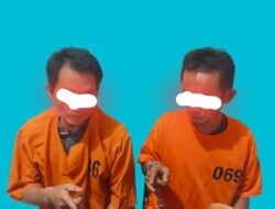 Polres Pelalawan Tangkap Dua Pengedar Sabu, Amankan 0,67 Gram dan Uang Tunai