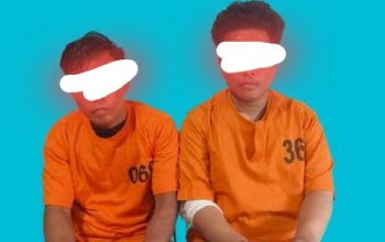 Polisi Pelalawan Tangkap Dua Pengedar Narkoba, Amankan Sabu 11,79 Gram dan Motor Tanpa Nopol