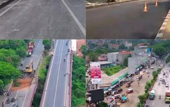 Flyover RE Martadinata Cikarang Kota Arah Karawang (Jalur Pantura) Resmi Dibuka