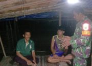 Babinsa Sertu Kaseran Dorong Warga Terusan Muara Aktif Siskamling Demi Keamanan Desa