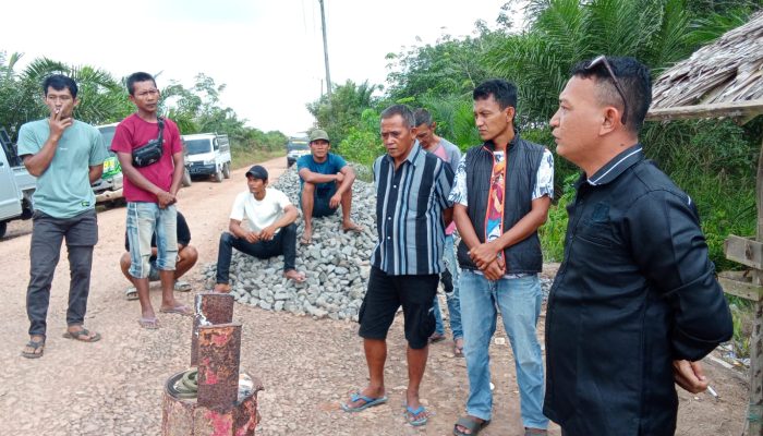 Petani Sawit Bersama Garda Prabowo Banyuasin Geruduk PT. Agrindo Raya