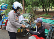 Polresta Cirebon Gelar Patroli Kamtibmas Kepada Para Abang Becak