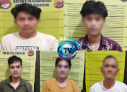 Polresta Cirebon Amankan 5 Pengedar Sabu-sabu