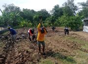 Dukung Program Swasembada Pangan Pemdes Guwa Kidul Siapkan Lahan Untuk Tanam Jagung Pipil