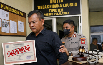 Oknum Anggota DPRD Pelalawan Ditetapkan Tersangka Kasus Dugaan Penggunaan Ijazah Palsu