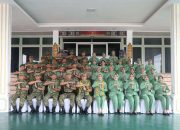 Gegap Gempita Sambut Kunjungan Perdana Pangdam XII/Tpr di Korem 121/Abw