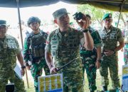 Pangdam XII/Tpr Cek Kesiapan Operasi Yonif 645/Gardatama Yuda di Sambas