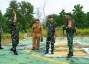 Hadir di Ujung Negeri, Pangdam XII/Tpr Beri Motivasi Prajurit Pos Gabma Temajuk
