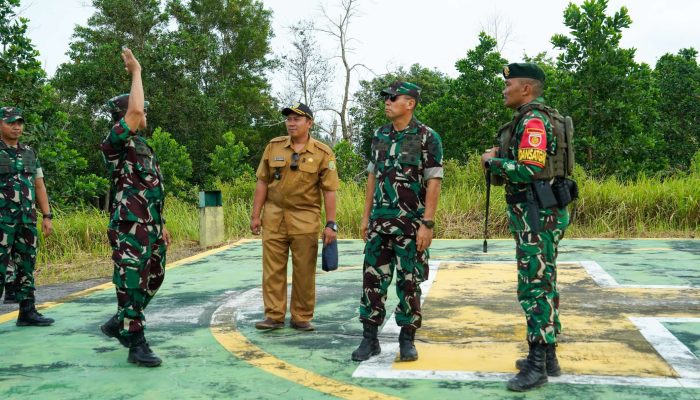 Hadir di Ujung Negeri, Pangdam XII/Tpr Beri Motivasi Prajurit Pos Gabma Temajuk