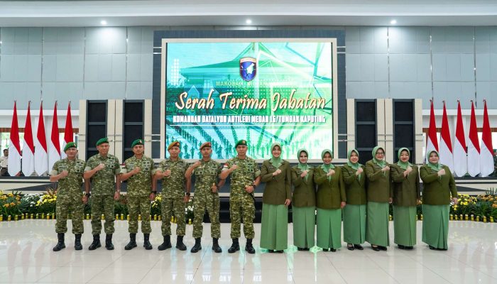 Sertijab Danyonarmed 16/TK, Pangdam XII/Tpr: Pemimpin Hebat Harus Mencintai dan Dicintai Anak Buah