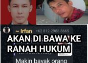 Oknum Wartawan Hujat Akun TikTok, Polemik Berpotensi Dibawa ke Ranah Hukum.