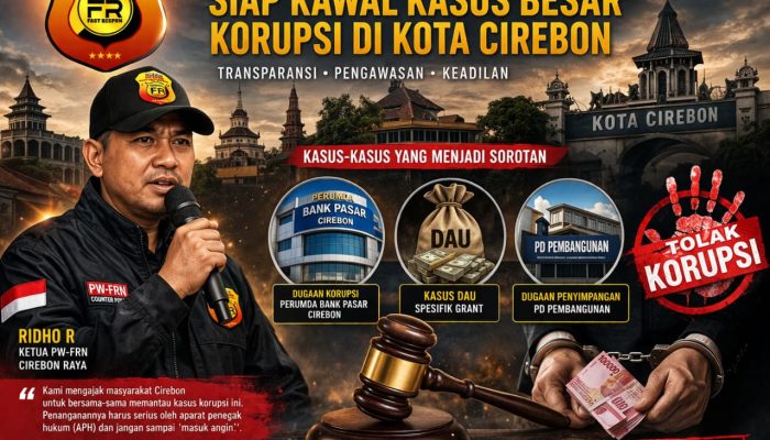 PW-FRN Counter Polri Siap Kawal Kasus Besar Korupsi di Kota Cirebon