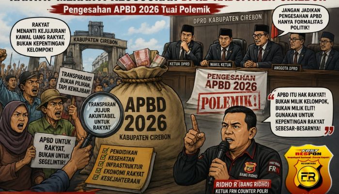 Rakyat Menanti Kejujuran DPRD Kabupaten Cirebon, Pengesahan APBD 2026 Tuai Polemik