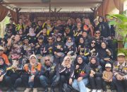 Jalin Kolaborasi, BJI Hadiri Pertemuan Bikers FKPPI se-Jawa Barat di Waduk Darma