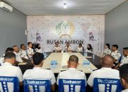Dalam Upaya Tingkatkan Pelayanan, Rutan Ambon Terima Pengarahan dari Kalapas Ambon