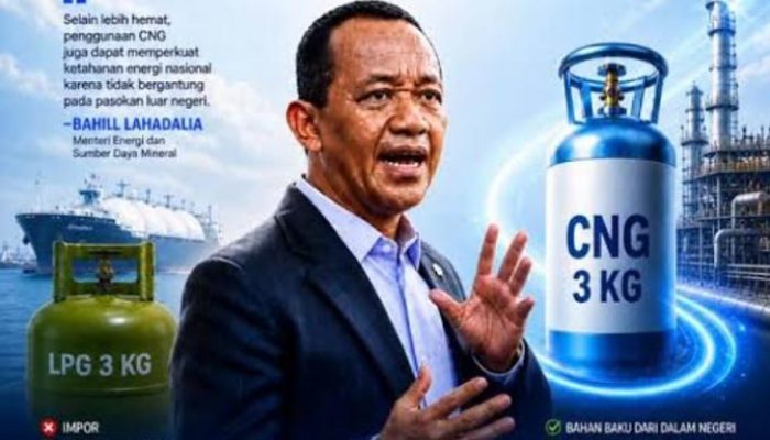 CNG Disiapkan Gantikan LPG 3 Kg, Pemerintah Targetkan Mulai 2026